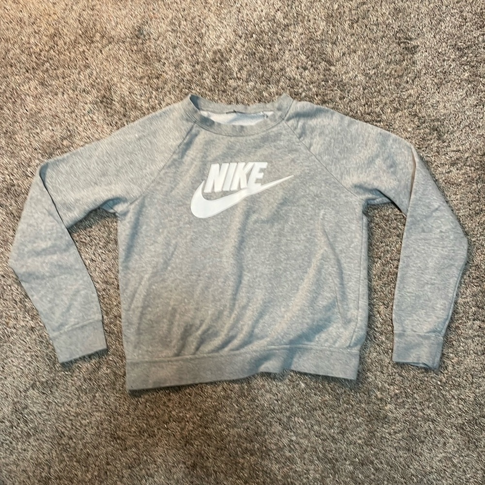 Gray Nike Crewneck
